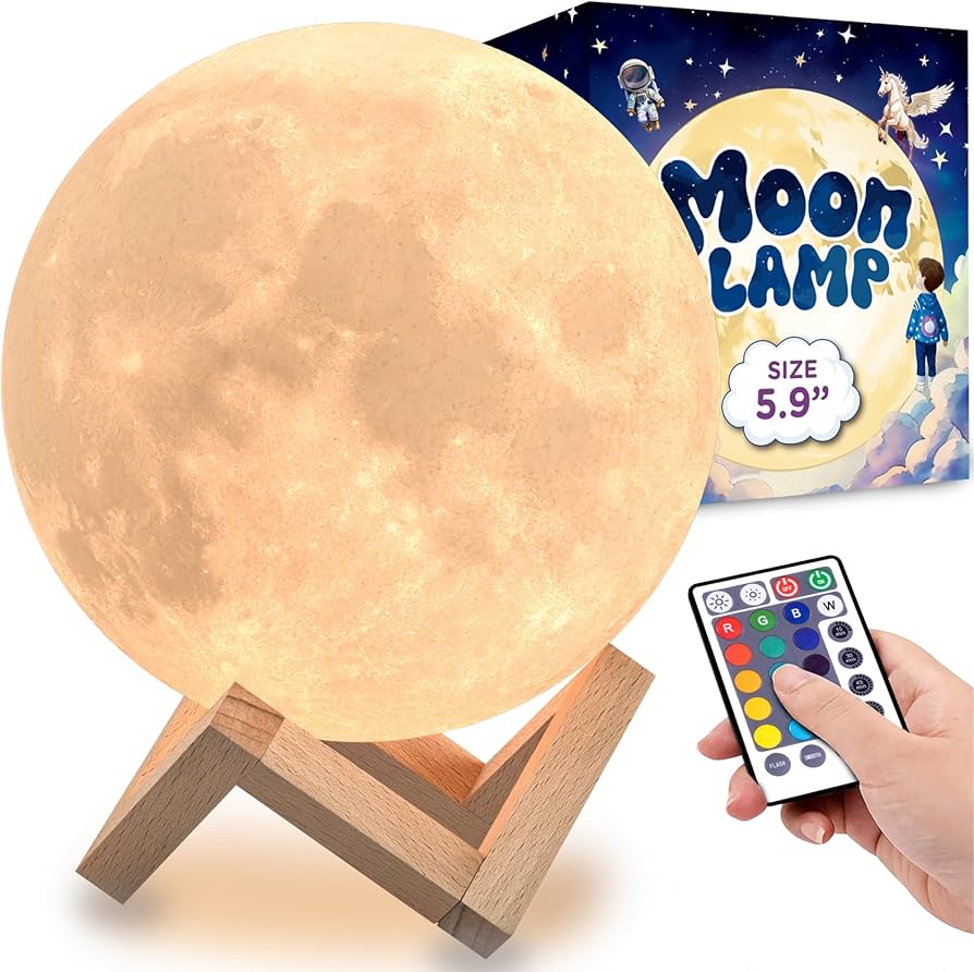 Illuminate Your Room with the Moonlight Globe: A Unique Lunar Lighting Experience