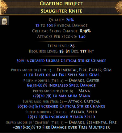 Increased Damage with One-Handed Weapons for Righteous Fire Build