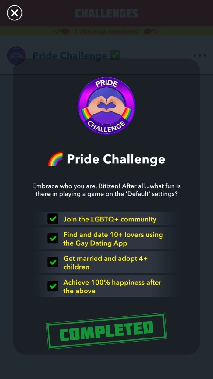 Complete Guide to the BitLife Pride Challenge