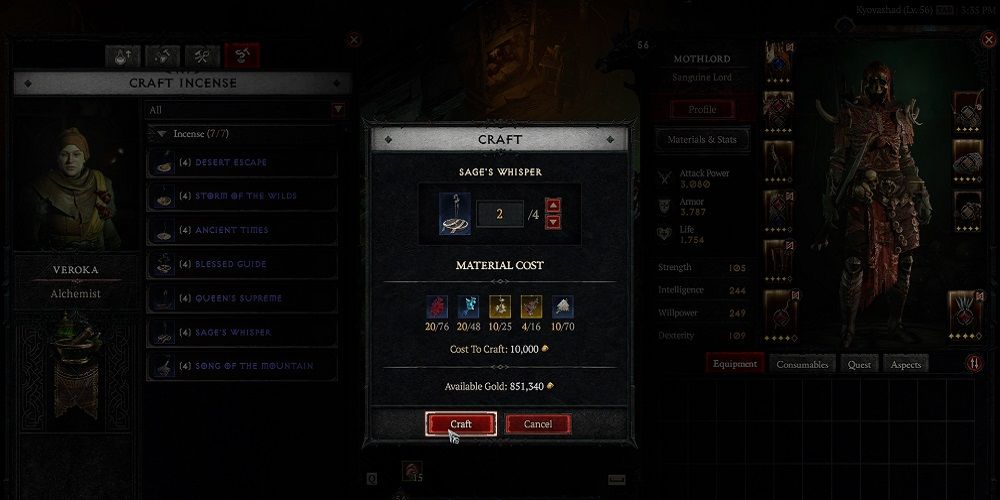 How to Craft Incense in Diablo 4: A Complete Guide