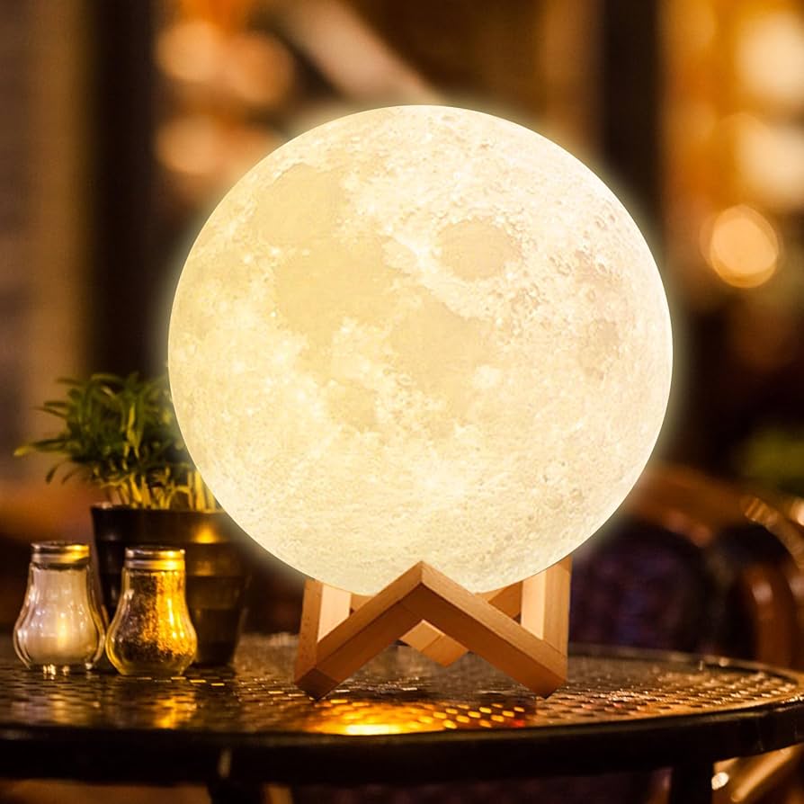 Illuminate Your Room with the Moonlight Globe: A Unique Lunar Lighting Experience