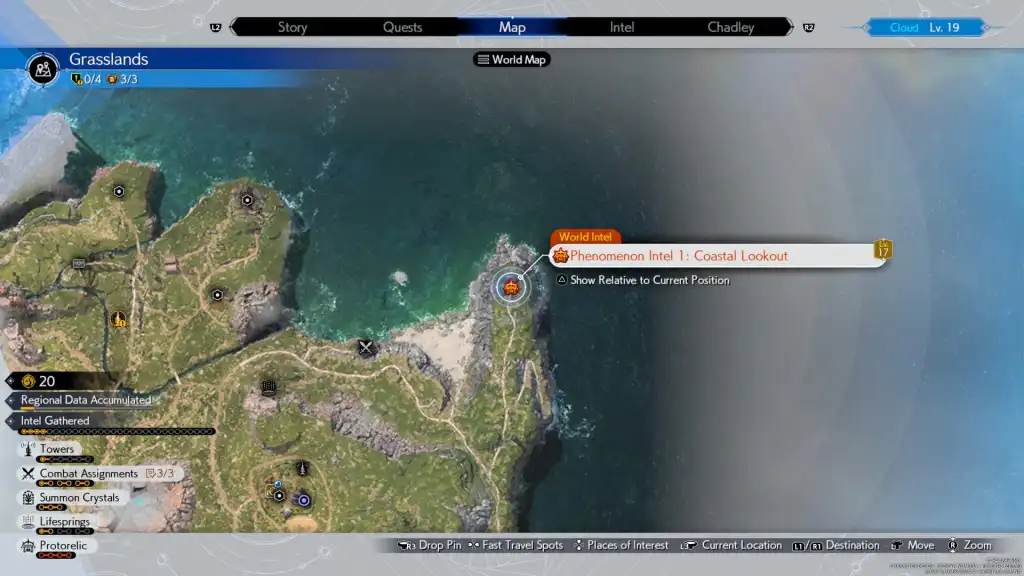 FF7 Rebirth: Phenomenon Intel 1 Coastal Lookout Location & Tips