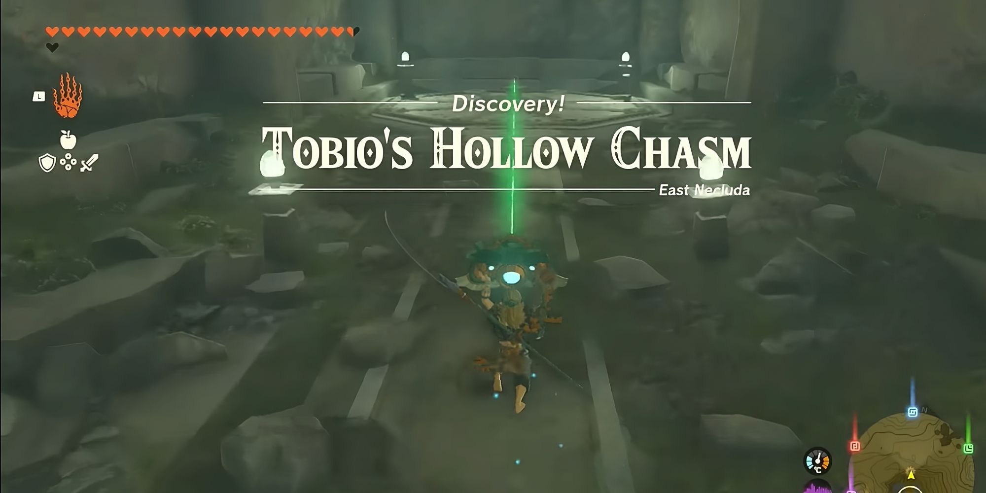 Discover the Secrets of Tobios Hollow Chasm in Zelda Tears of the Kingdom