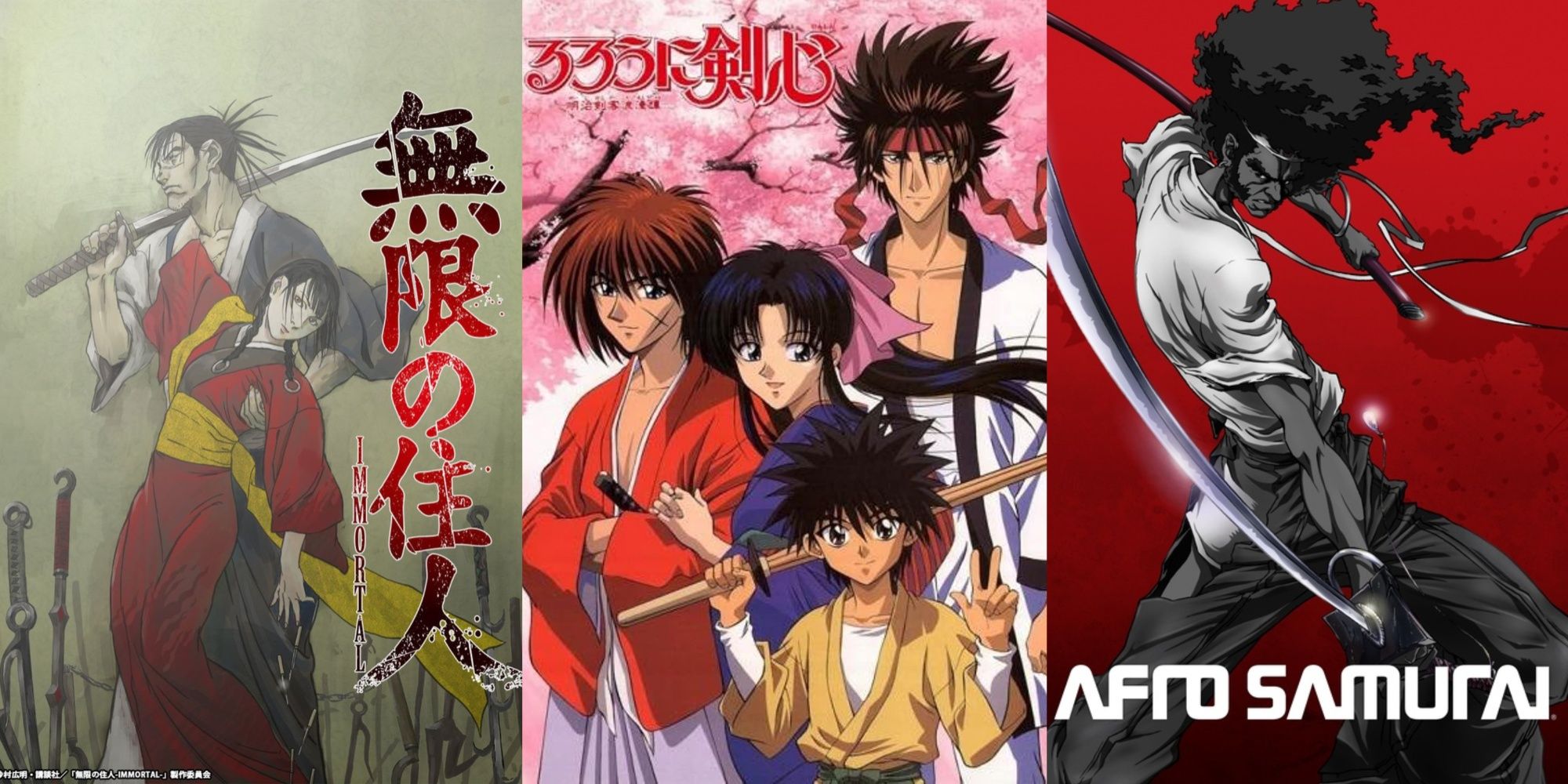 anime similar to rurouni kenshin