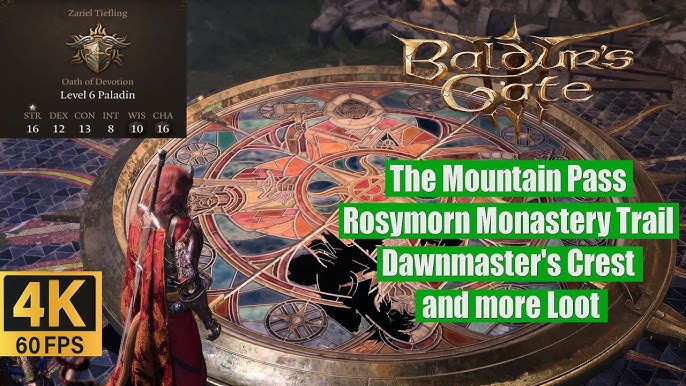 How to Get in the Monastery BG3? Solving the Mountain Pass Puzzle