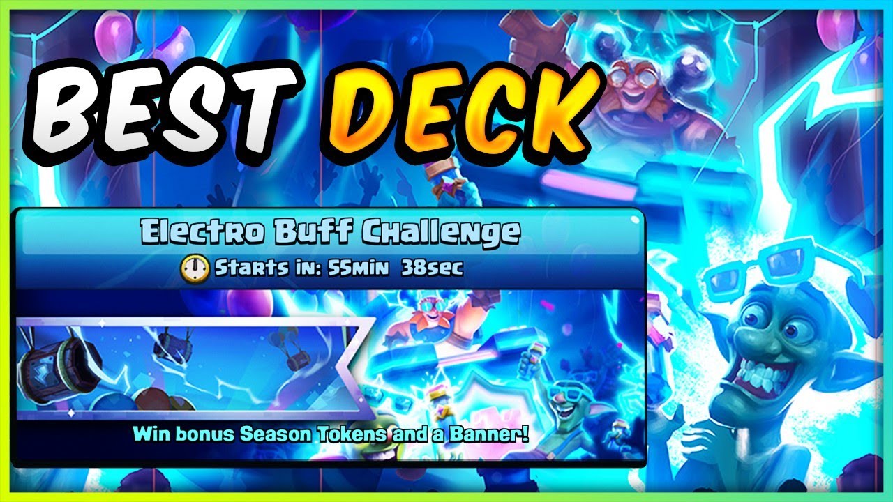 Unbeatable Decks: Best Deck for Electro Buff Challenge