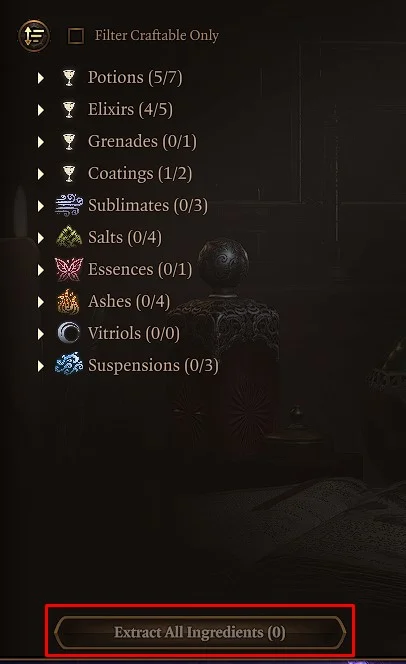 Mastering BG3: How to Extract All Ingredients Easily