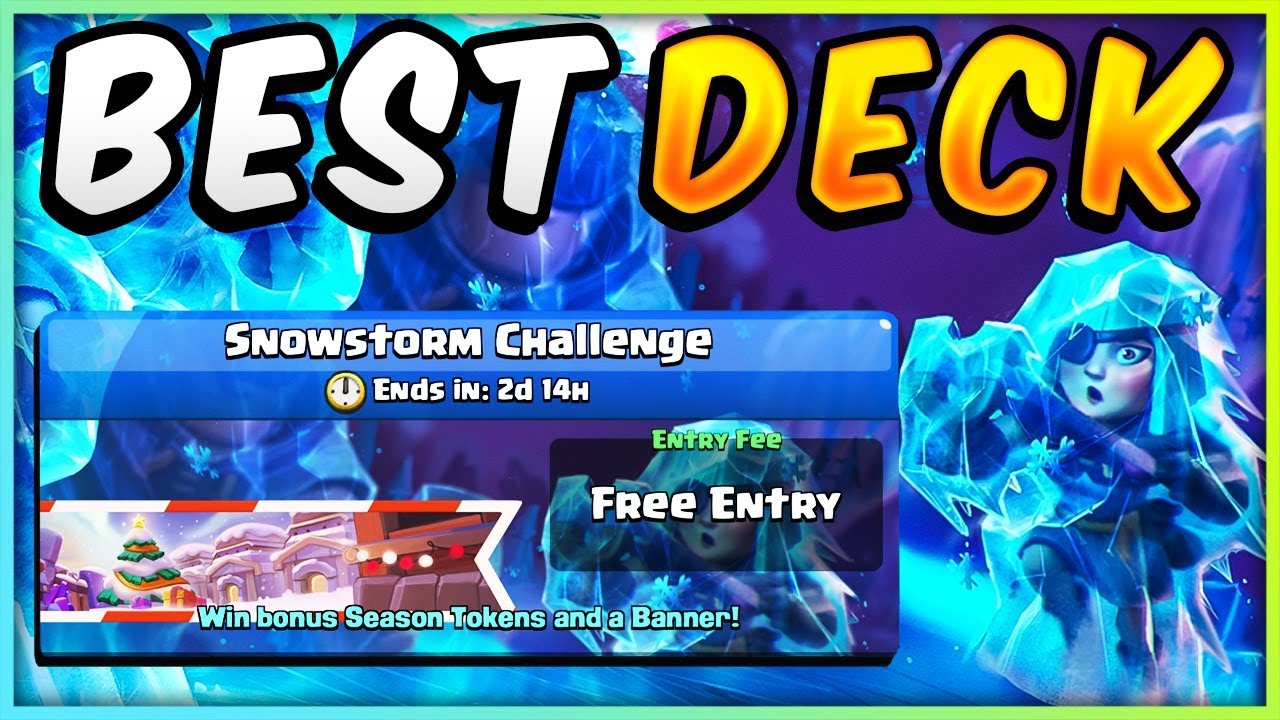 Clash Royale: Using Snowstorm Effectively in Your Decks