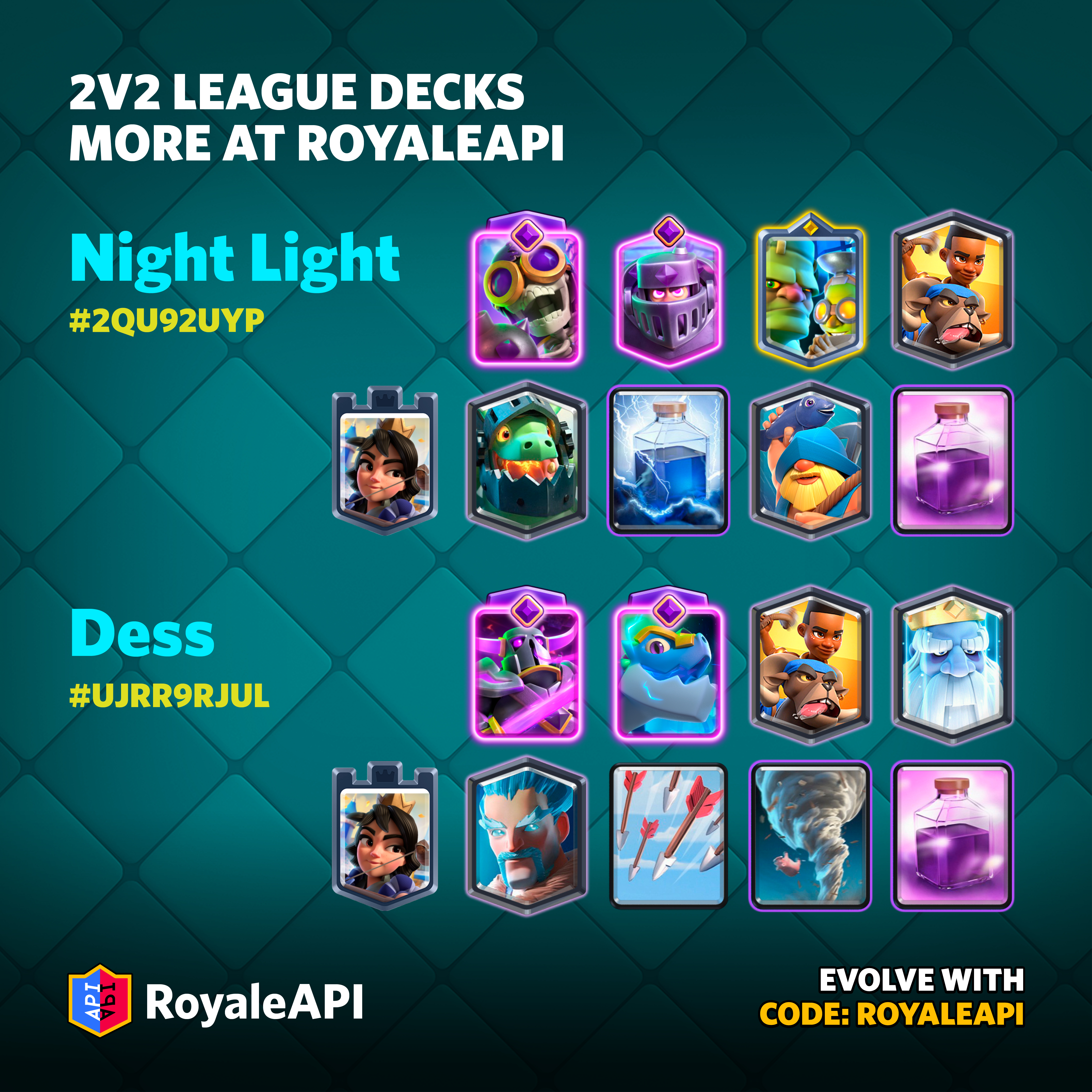 Dominate 2v2 in Clash Royale: Powerful Deck Strategies