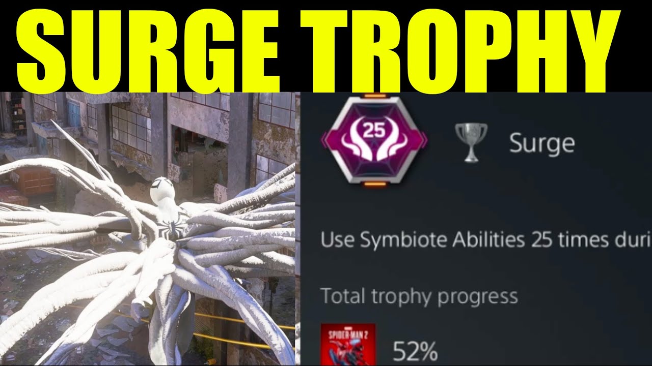 Spiderman 2: Best Ways to Use Symbiote Surge for Trophy