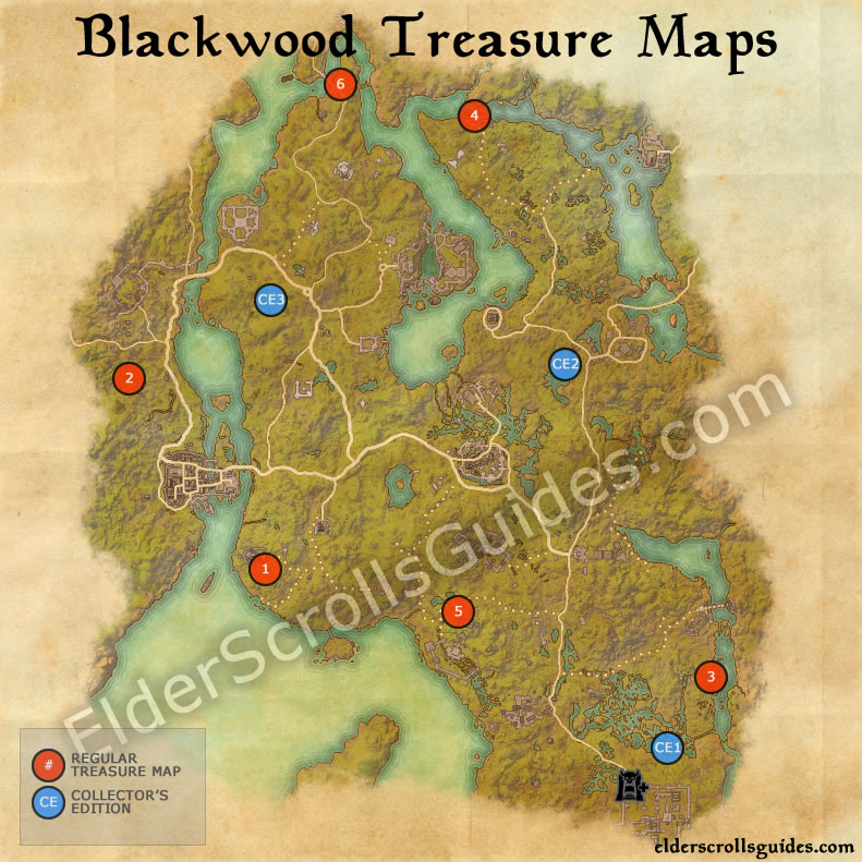 ESO Blackwood Treasure Maps: A Simple How-To Guide