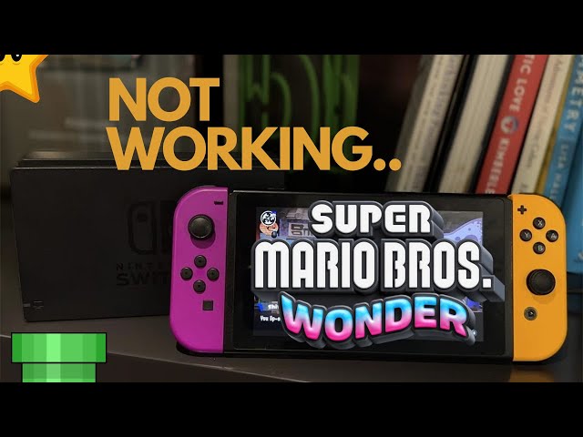 Mario Wonder Controller Not Working? Quick Fixes Here