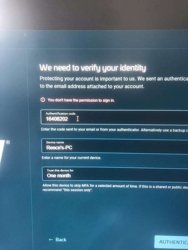 You Dont Have Permission to Sign In Star Citizen: What It Means